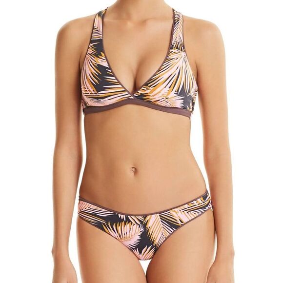 Maaji Women's Fig Sublime Reversible Bikini Top & Bottom Bikini Set Size Small - Picture 3 of 16